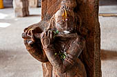 The great Chola temples of Tamil Nadu - The Sri Ranganatha Temple of Srirangam. The mandapa of the sculptures (eastern branch of the fourth courtyard) 